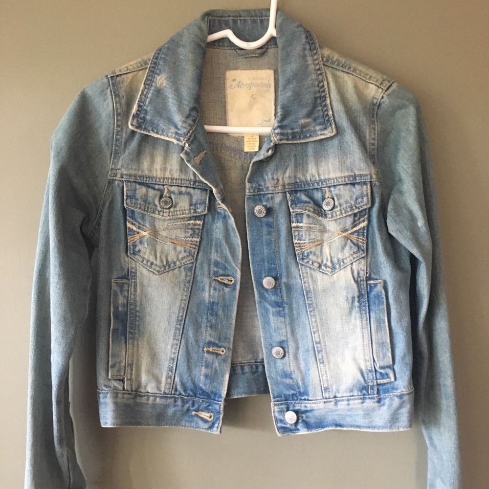 Fun Jean Jacket Small - image 1
